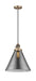 Innovations - 201CSW-BB-G43-L - One Light Mini Pendant - Franklin Restoration - Brushed Brass