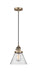 Innovations - 201CSW-BB-G44 - One Light Mini Pendant - Franklin Restoration - Brushed Brass