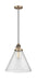 Innovations - 201CSW-BB-G44-L - One Light Mini Pendant - Franklin Restoration - Brushed Brass