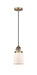 Innovations - 201CSW-BB-G51 - One Light Mini Pendant - Franklin Restoration - Brushed Brass