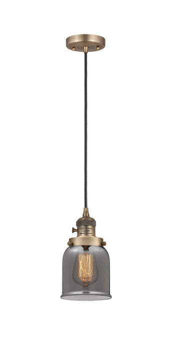 Innovations - 201CSW-BB-G53 - One Light Mini Pendant - Franklin Restoration - Brushed Brass