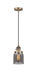 Innovations - 201CSW-BB-G53 - One Light Mini Pendant - Franklin Restoration - Brushed Brass