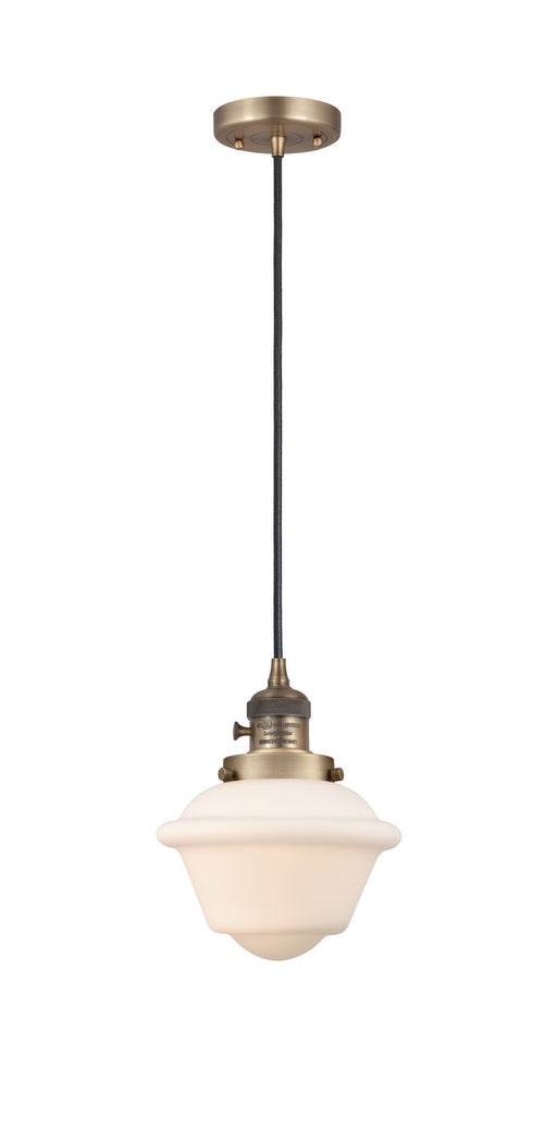 Innovations - 201CSW-BB-G531 - One Light Mini Pendant - Franklin Restoration - Brushed Brass