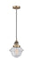 Innovations - 201CSW-BB-G534 - One Light Mini Pendant - Franklin Restoration - Brushed Brass