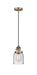 Innovations - 201CSW-BB-G54 - One Light Mini Pendant - Franklin Restoration - Brushed Brass