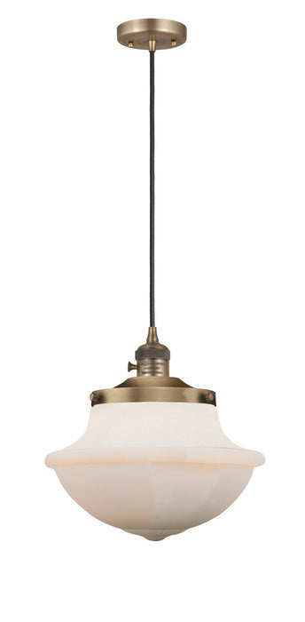 Innovations - 201CSW-BB-G541 - One Light Mini Pendant - Franklin Restoration - Brushed Brass