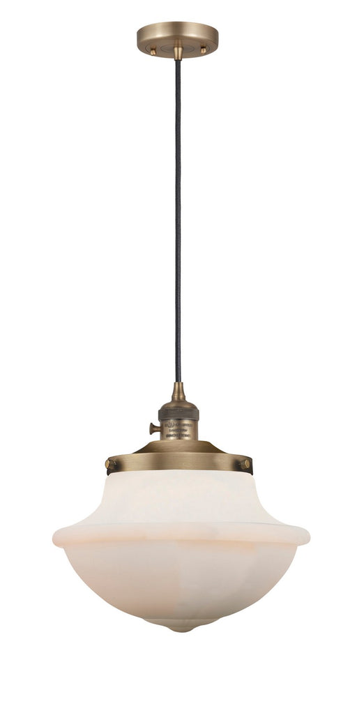 Innovations - 201CSW-BB-G541 - One Light Mini Pendant - Franklin Restoration - Brushed Brass