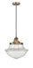 Innovations - 201CSW-BB-G542 - One Light Mini Pendant - Franklin Restoration - Brushed Brass