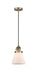 Innovations - 201CSW-BB-G61 - One Light Mini Pendant - Franklin Restoration - Brushed Brass