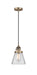 Innovations - 201CSW-BB-G62 - One Light Mini Pendant - Franklin Restoration - Brushed Brass