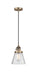 Innovations - 201CSW-BB-G64 - One Light Mini Pendant - Franklin Restoration - Brushed Brass