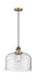 Innovations - 201CSW-BB-G72-L - One Light Mini Pendant - Franklin Restoration - Brushed Brass