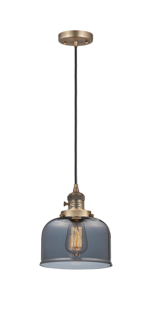 Innovations - 201CSW-BB-G73-LED - LED Mini Pendant - Franklin Restoration - Brushed Brass