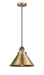 Innovations - 201CSW-BB-M10-BB - One Light Mini Pendant - Franklin Restoration - Brushed Brass