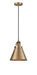 Innovations - 201CSW-BB-M13-BB-LED - LED Mini Pendant - Franklin Restoration - Brushed Brass