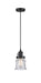 Innovations - 201CSW-BK-G184S - One Light Mini Pendant - Franklin Restoration - Matte Black