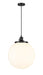 Innovations - 201CSW-BK-G201-14 - One Light Mini Pendant - Franklin Restoration - Matte Black