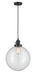 Innovations - 201CSW-BK-G202-12 - One Light Mini Pendant - Franklin Restoration - Matte Black