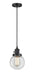 Innovations - 201CSW-BK-G202-6 - One Light Mini Pendant - Franklin Restoration - Matte Black