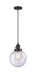 Innovations - 201CSW-BK-G204-8-LED - LED Mini Pendant - Franklin Restoration - Matte Black