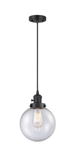 Franklin Restoration LED Mini Pendant Matte Black