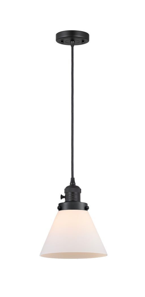 Innovations - 201CSW-BK-G41 - One Light Mini Pendant - Franklin Restoration - Matte Black