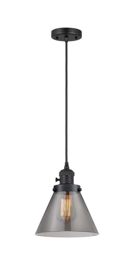 Innovations - 201CSW-BK-G43-LED - LED Mini Pendant - Franklin Restoration - Matte Black