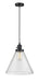 Innovations - 201CSW-BK-G44-L - One Light Mini Pendant - Franklin Restoration - Matte Black