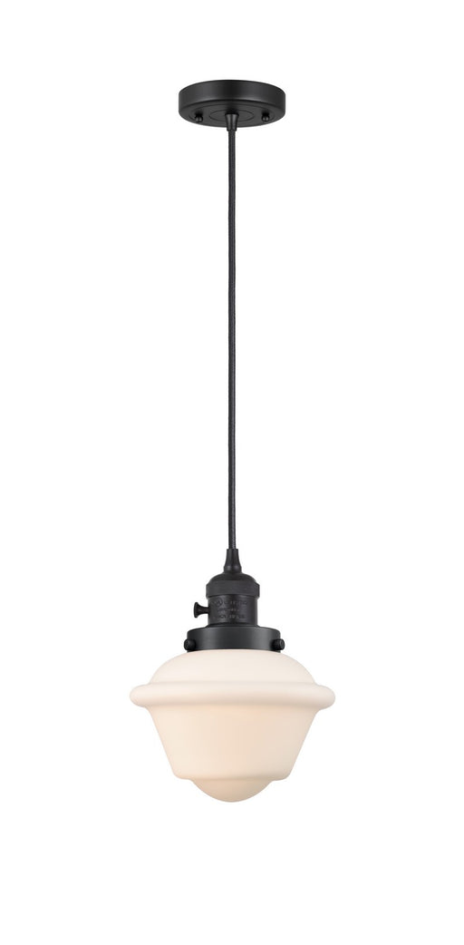 Innovations - 201CSW-BK-G531 - One Light Mini Pendant - Franklin Restoration - Matte Black