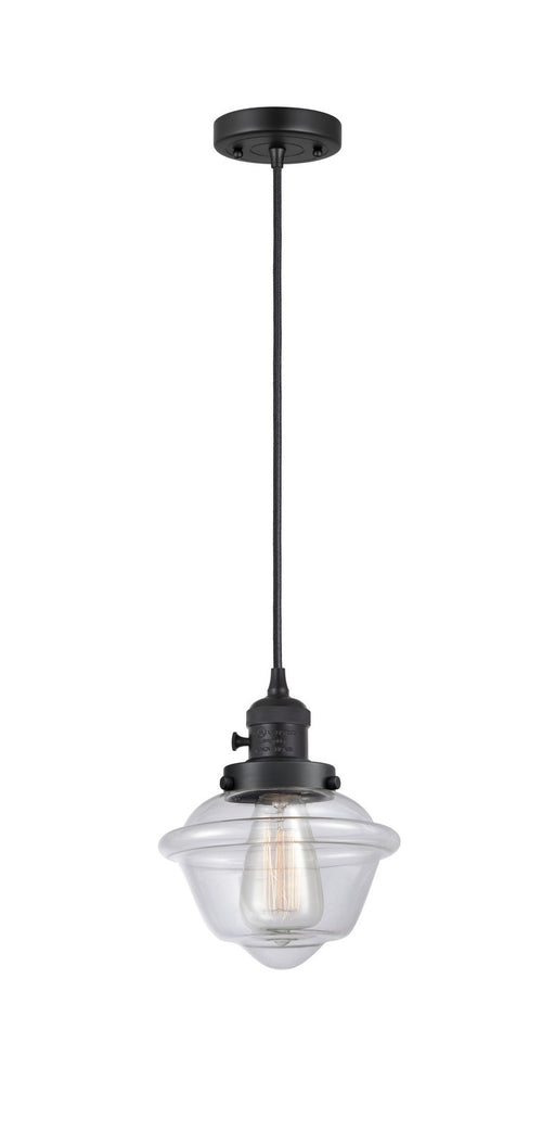 Innovations - 201CSW-BK-G532-LED - LED Mini Pendant - Franklin Restoration - Matte Black
