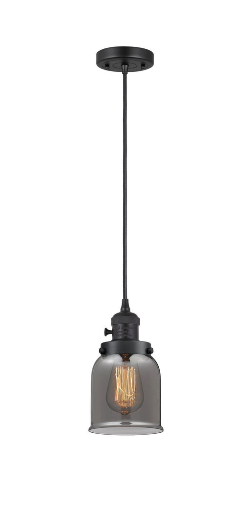 Innovations - 201CSW-BK-G53-LED - LED Mini Pendant - Franklin Restoration - Matte Black