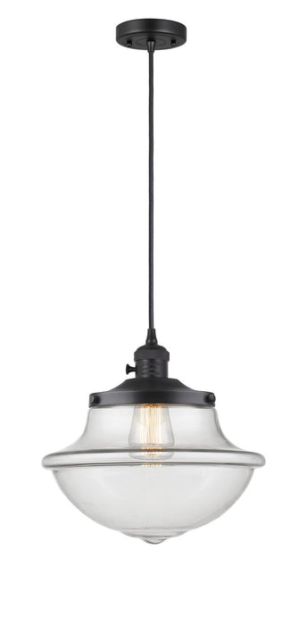 Innovations - 201CSW-BK-G542 - One Light Mini Pendant - Franklin Restoration - Matte Black