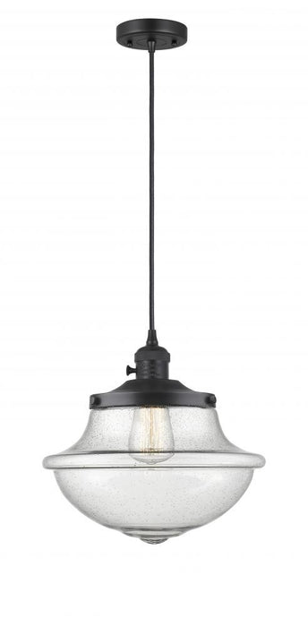 Innovations - 201CSW-BK-G544-LED - LED Mini Pendant - Franklin Restoration - Matte Black