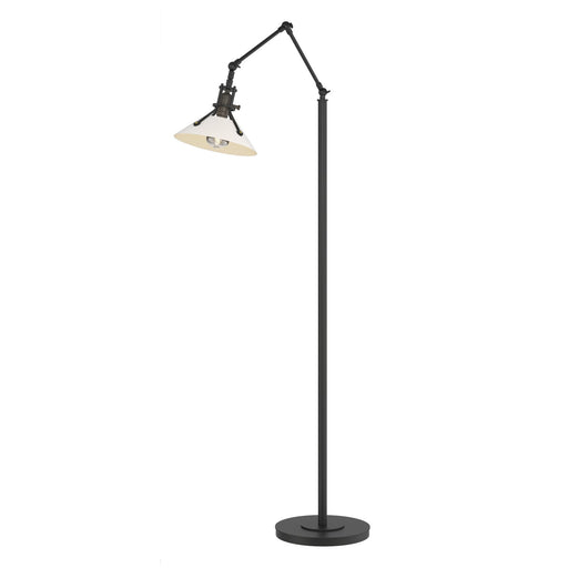 Henry One Light Floor Lamp Black