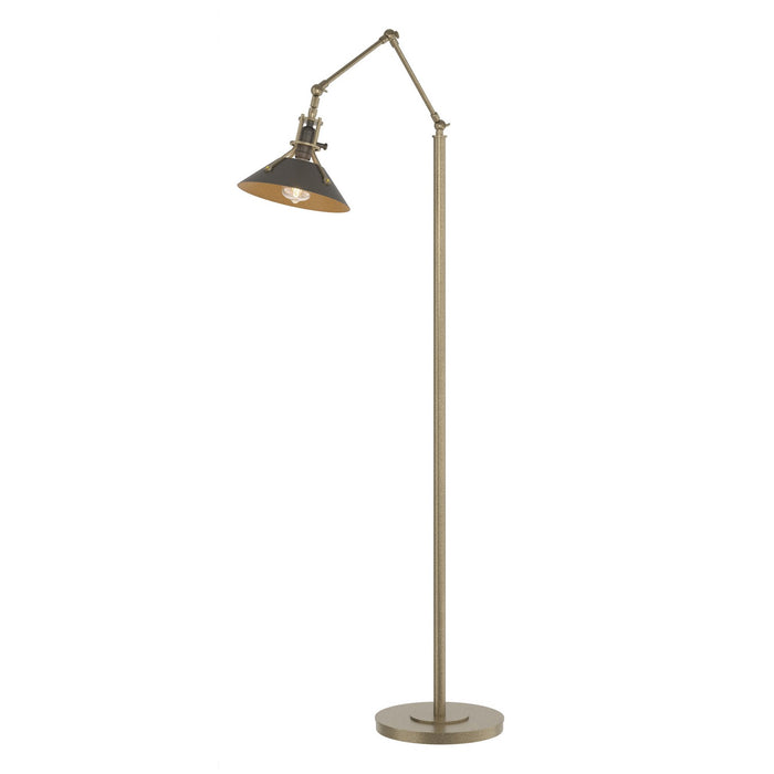 Hubbardton Forge - 242215-SKT-84-07 - One Light Floor Lamp - Henry - Soft Gold