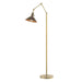 Hubbardton Forge - 242215-SKT-86-05 - One Light Floor Lamp - Henry - Modern Brass