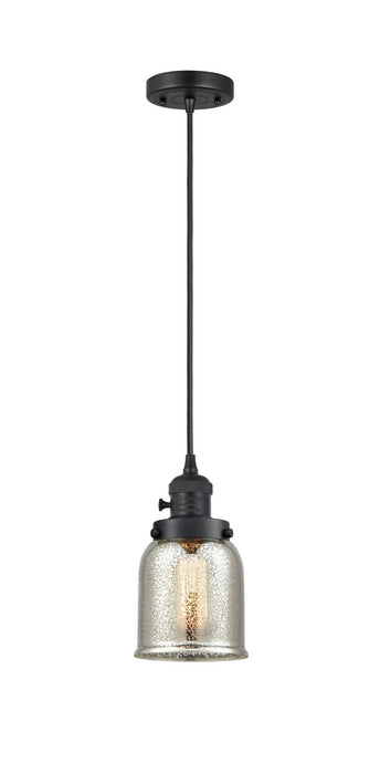 Innovations - 201CSW-BK-G58 - One Light Mini Pendant - Franklin Restoration - Matte Black