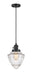 Innovations - 201CSW-BK-G664-7 - One Light Mini Pendant - Franklin Restoration - Matte Black