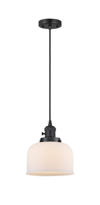 Innovations - 201CSW-BK-G71-LED - LED Mini Pendant - Franklin Restoration - Matte Black