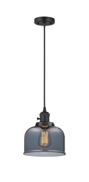 Innovations - 201CSW-BK-G73-LED - LED Mini Pendant - Franklin Restoration - Matte Black