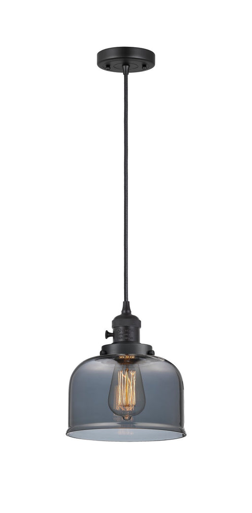 Innovations - 201CSW-BK-G73-LED - LED Mini Pendant - Franklin Restoration - Matte Black