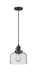 Innovations - 201CSW-BK-G74-LED - LED Mini Pendant - Franklin Restoration - Matte Black