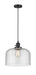 Innovations - 201CSW-BK-G74-L-LED - LED Mini Pendant - Franklin Restoration - Matte Black