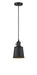 Innovations - 201CSW-BK-M9-BK-LED - LED Mini Pendant - Franklin Restoration - Matte Black