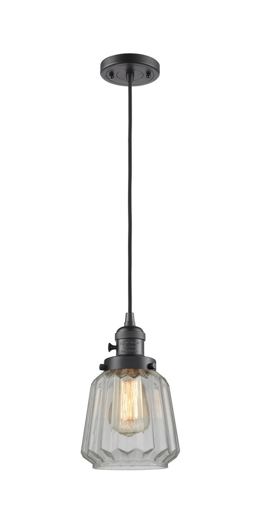 Innovations - 201CSW-OB-G142-LED - LED Mini Pendant - Franklin Restoration - Oil Rubbed Bronze