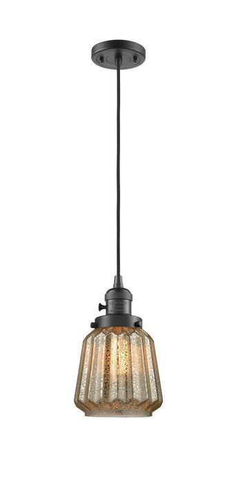 Innovations - 201CSW-OB-G146-LED - LED Mini Pendant - Franklin Restoration - Oil Rubbed Bronze