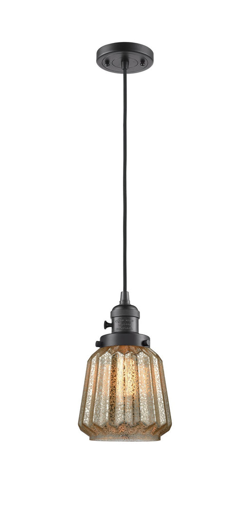 Innovations - 201CSW-OB-G146-LED - LED Mini Pendant - Franklin Restoration - Oil Rubbed Bronze