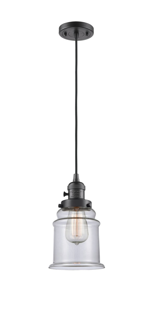 Innovations - 201CSW-OB-G182-LED - LED Mini Pendant - Franklin Restoration - Oil Rubbed Bronze