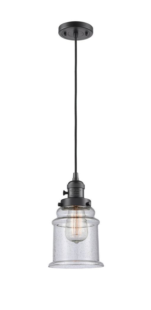 Innovations - 201CSW-OB-G184-LED - LED Mini Pendant - Franklin Restoration - Oil Rubbed Bronze
