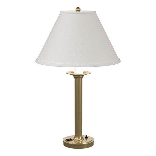 Hubbardton Forge - 262072-SKT-86-SF1655 - One Light Table Lamp - Simple Lines - Modern Brass
